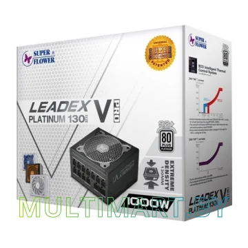 Блок питания Super Flower Leadex V Platinum Pro Black 1000W (SF-1000F14TP) картинка 8